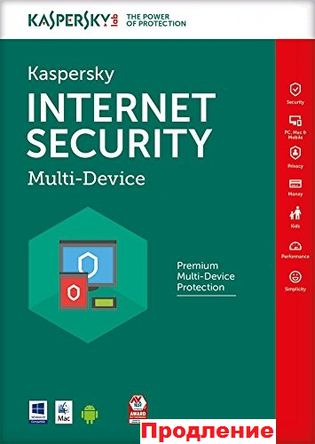 Kaspersky Internet Security Для всех устройств, продление лицензии, на 1 год на 2 устройства
